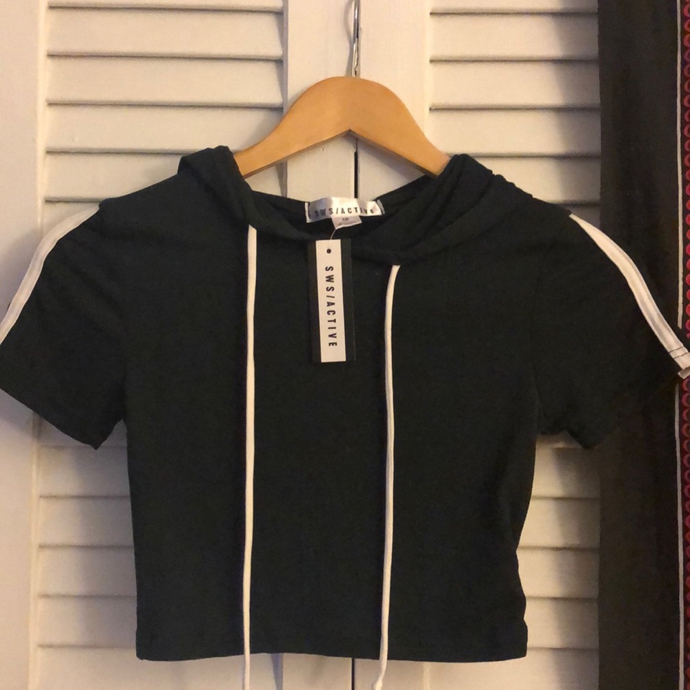 Crop hoodie